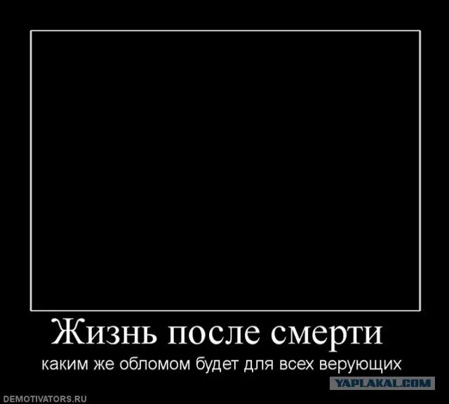 Какова жизнь после. Жизнь после смерти юмор. жизнь после смерти прикол. демотиватор небытие. жизни после смерти нет.