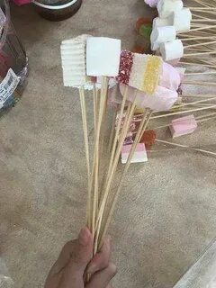 Букет на шпажках своими руками