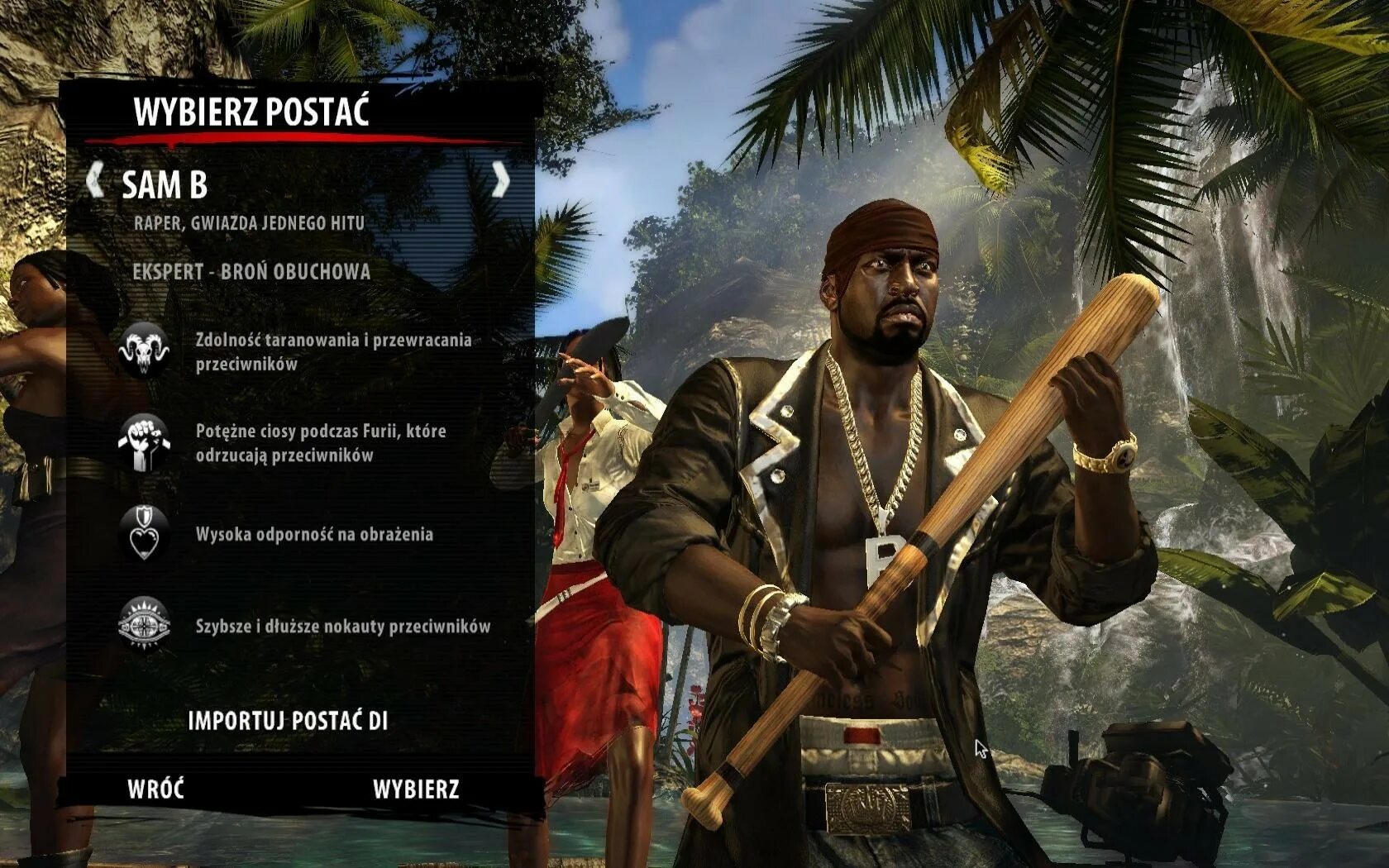 Характеристика игры dead. Сэм би dead island.