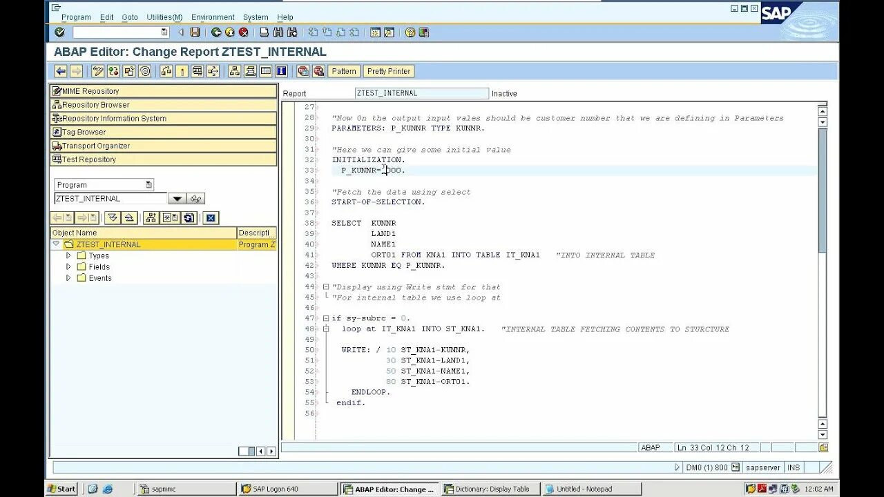 SAP язык программирования. ABAP. Программа в ABAP. Авар язык программирования. Internal query