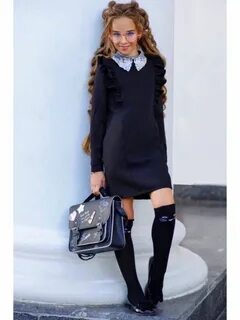 Школьное платье мода