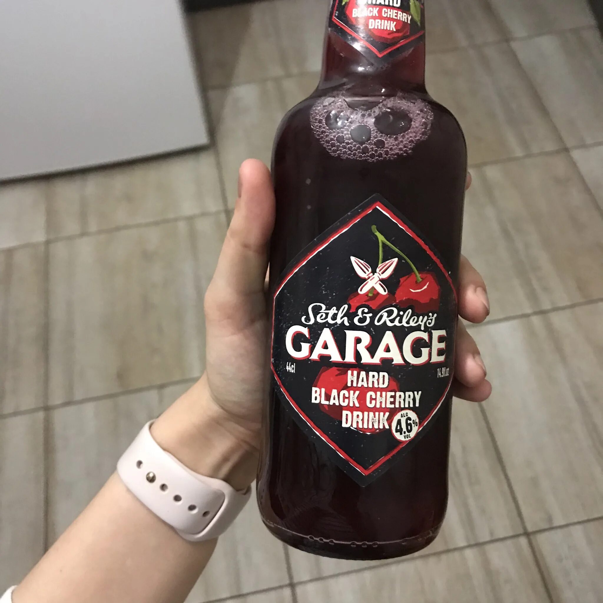 Отзыв про Пиво Carlsberg Seth&Riley's Garage Hard Black Cherry Drink: "У данного