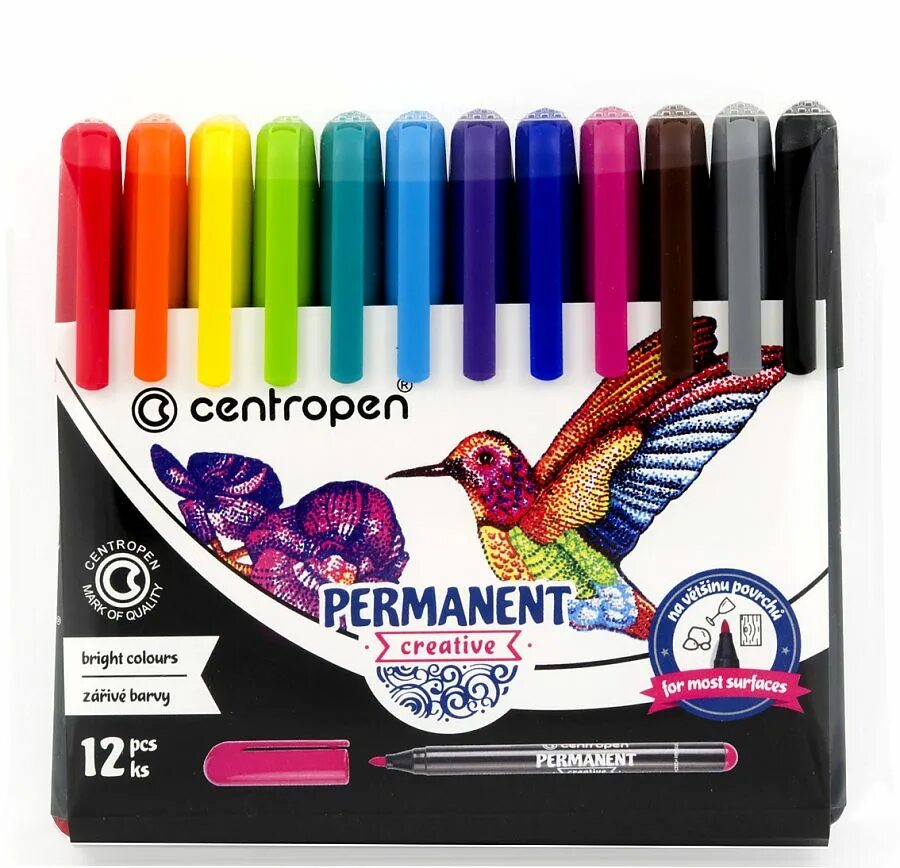 Набор перманентных маркеров. Фломастеры перманентные bic. Фломастеры centropen 12 цветов. "centropen" набор фломастеров. Набор маркеров цветных, перманентных 4шт /300/(vs-543).