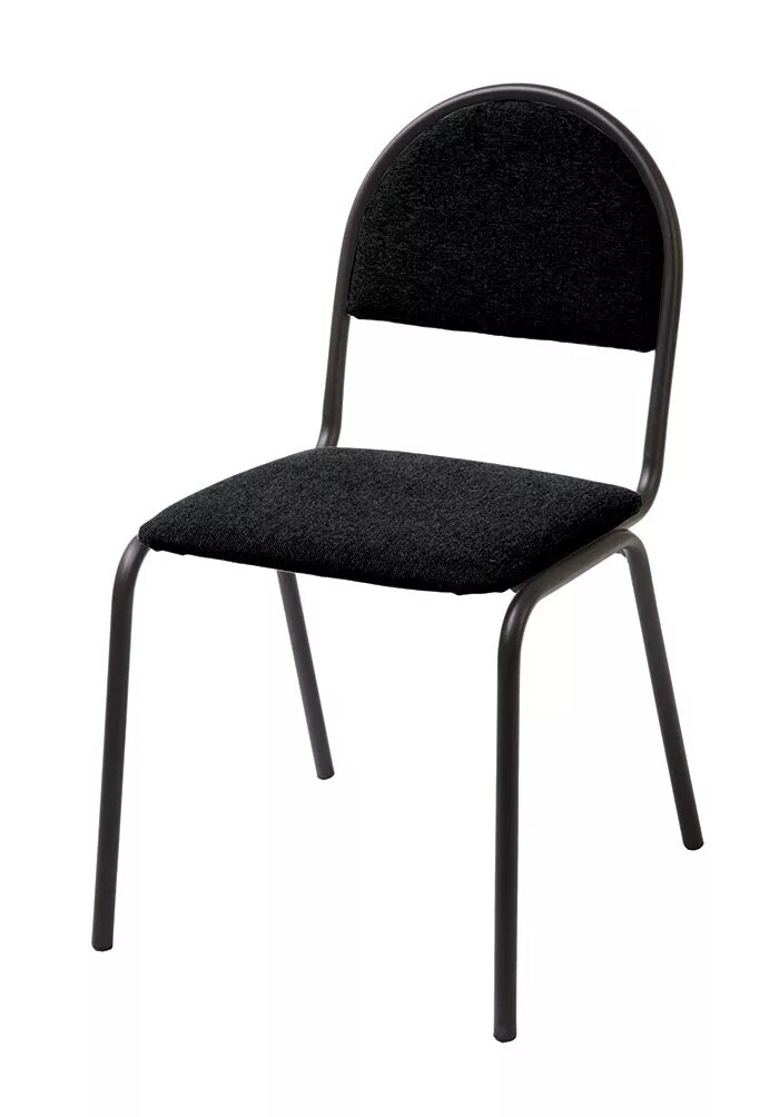 1397333 стул офисный easy chair изо черный (ткань, металл черный). 10тк. тк черное. стул серна мод. стул стандарт черный.