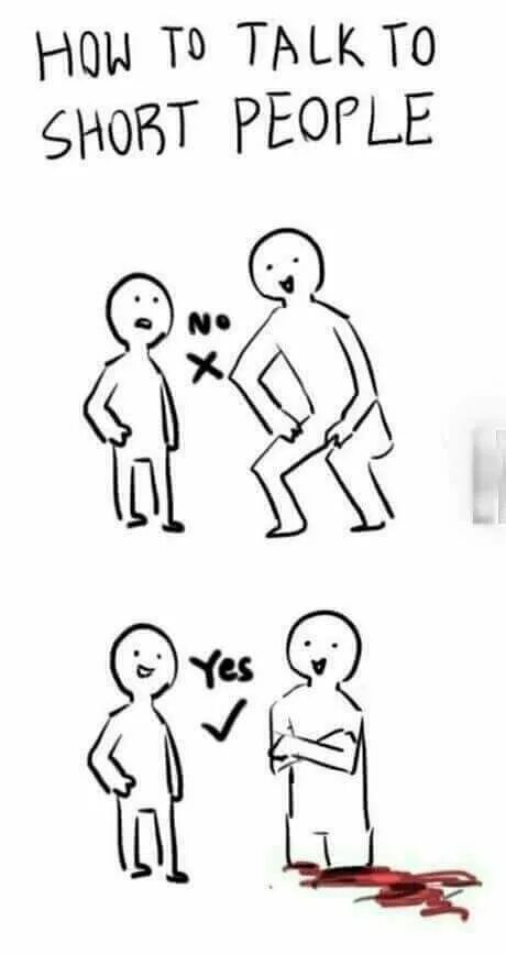 How to talk small talk. Как разговаривать с низкими людьми. человек мем. мемы с людьми. how to talk with short people.