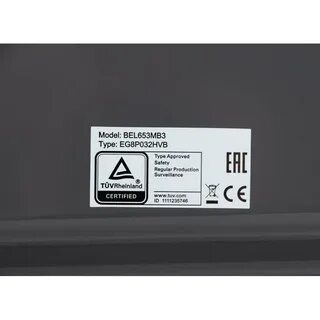 Печь bosch bel653mb3