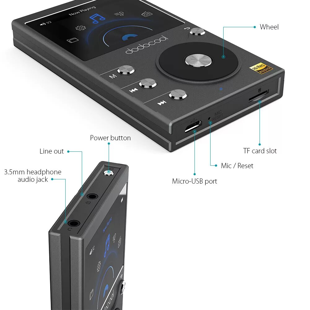 Dodocool Hi-Fi da106gy. Mp3 Hi-Fi плеер. Цифровые аудиоплееры Hi-Fi. Dodocool Hi-Fi Music Player da106 купить.