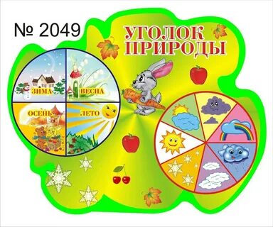 Уголок времена года в детском саду