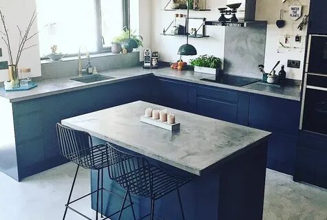 Кухня из бетона своими руками