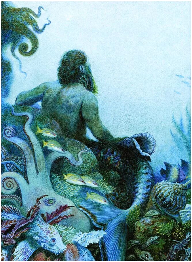 The fisherman and the soul. Бритвин художник Чебоксары. Виктор Глебович Бритвин художник иллюстратор. Рыбак и его душа Оскар Уайльд. Художник Виктор Бритвин картины.