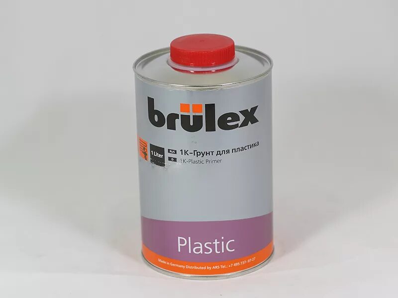 X924810126 грунт Brulex 1k для пластика 1 л (primer). Адгезионный грунт Brulex. Брюлекс 1к грунт наполнитель для пластика. X925210126 грунт-наполнитель Brulex 1k-primer Filler для пластика 1 л - 4 шт.