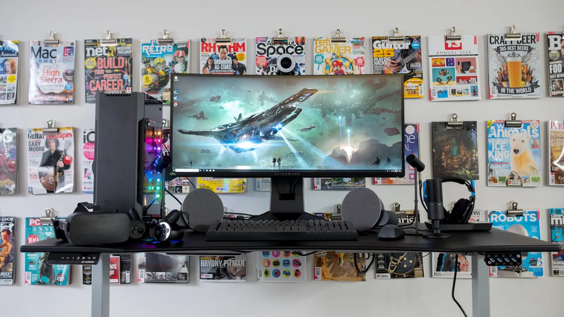 G co crd setup. Gaming pc setup. pc gamer 101 лучшая игра. table gaming setup. веб гейминг.