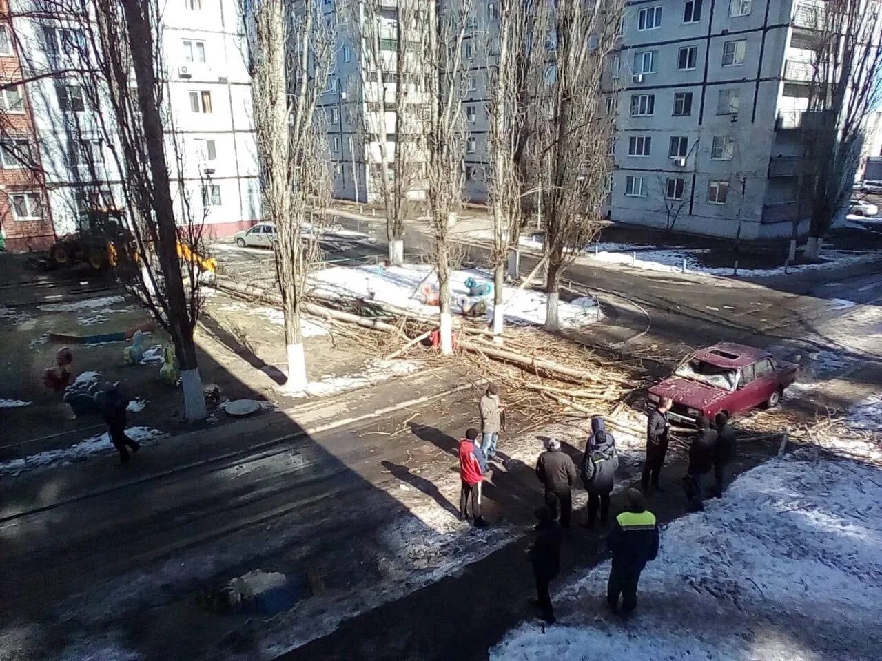Осколнет старый оскол сайт. Старый оскол сейчас. падение с крыши. переделкино упавшее дерево.