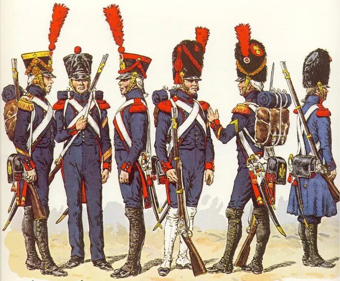 Военные 1800 годов. Солдат французской армии 1812. Солдаты армии Наполеона 1812. Солдат наполеоновской армии 1812. Форма французской армии 1812 года.