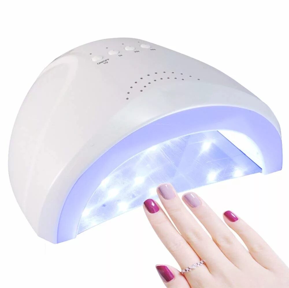 Что делает лампа для ногтей. Лампа SUNONE UV led 48w. Professional UV led Nail Lamp 48w. Лампа UV/led 54w "powerful" белая Planet Nails. UV led Nail Lamp Manicure 48 w.