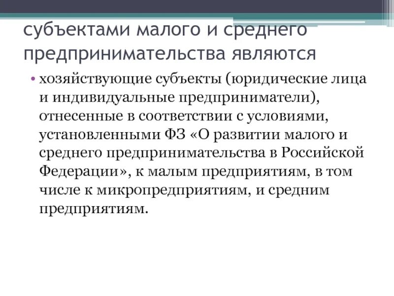 Организации субъекты мсп. Субъекты малого бизнеса. Субъекты предпринимательства. Субъекты МСП. Юридические лица субъекты предпринимательства.