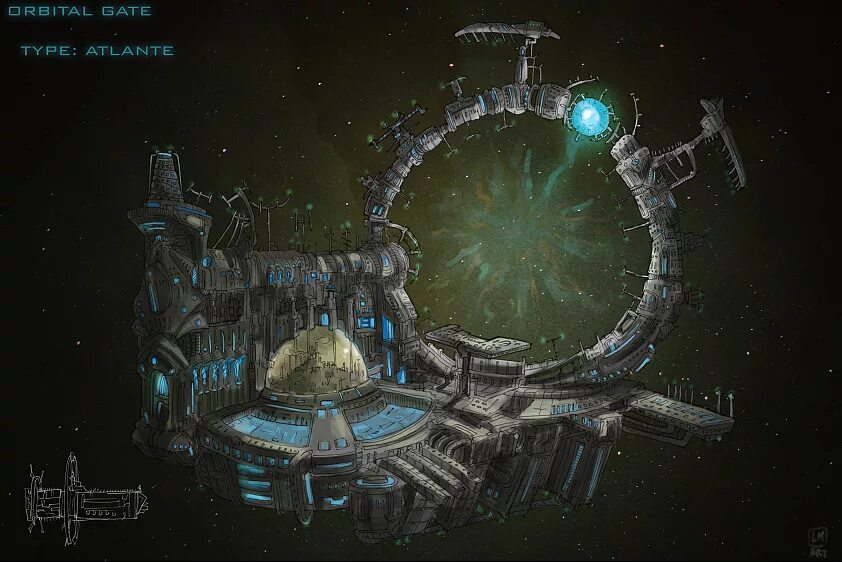 Портал s gate. Космические ворота. Врата Аббадона. Orbital Gate. Portal Gates Concept Art.