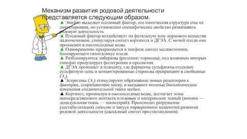 Развитие род