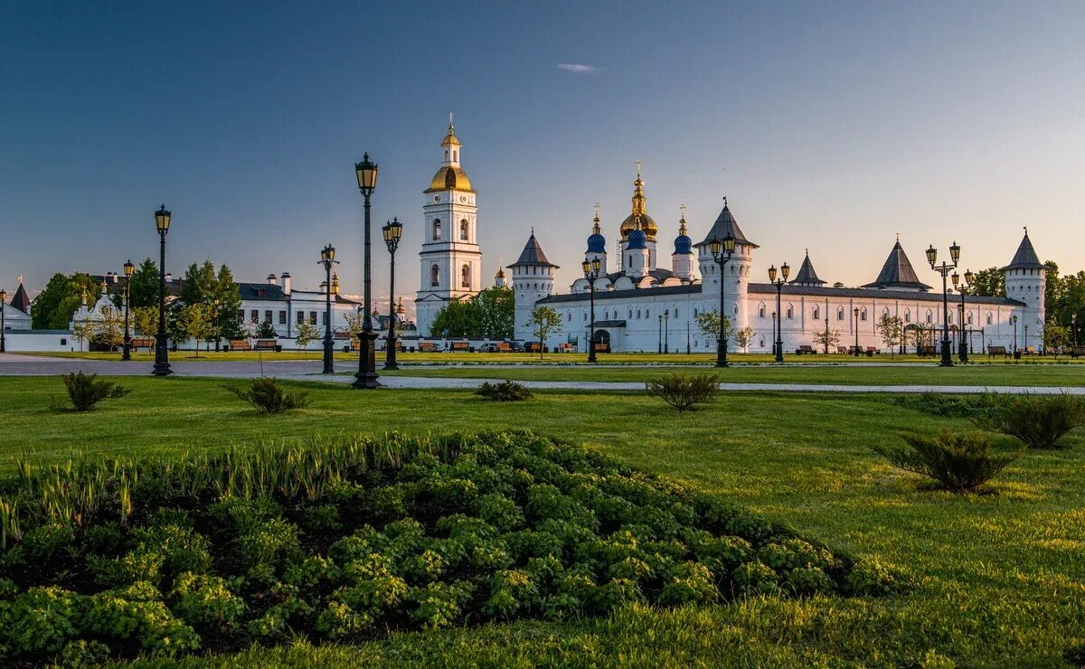 Тобольский кремль. Обои виндовс Тобольский Кремль.