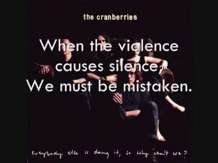 Zombie cranberries lyrics
