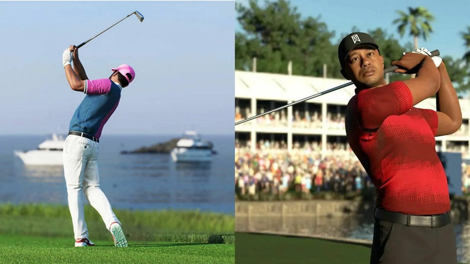 Игра тайгера. EA Sports гольф. EA Sports PGA Tour. Бывшая жена Тайгера Вудса лыжница.