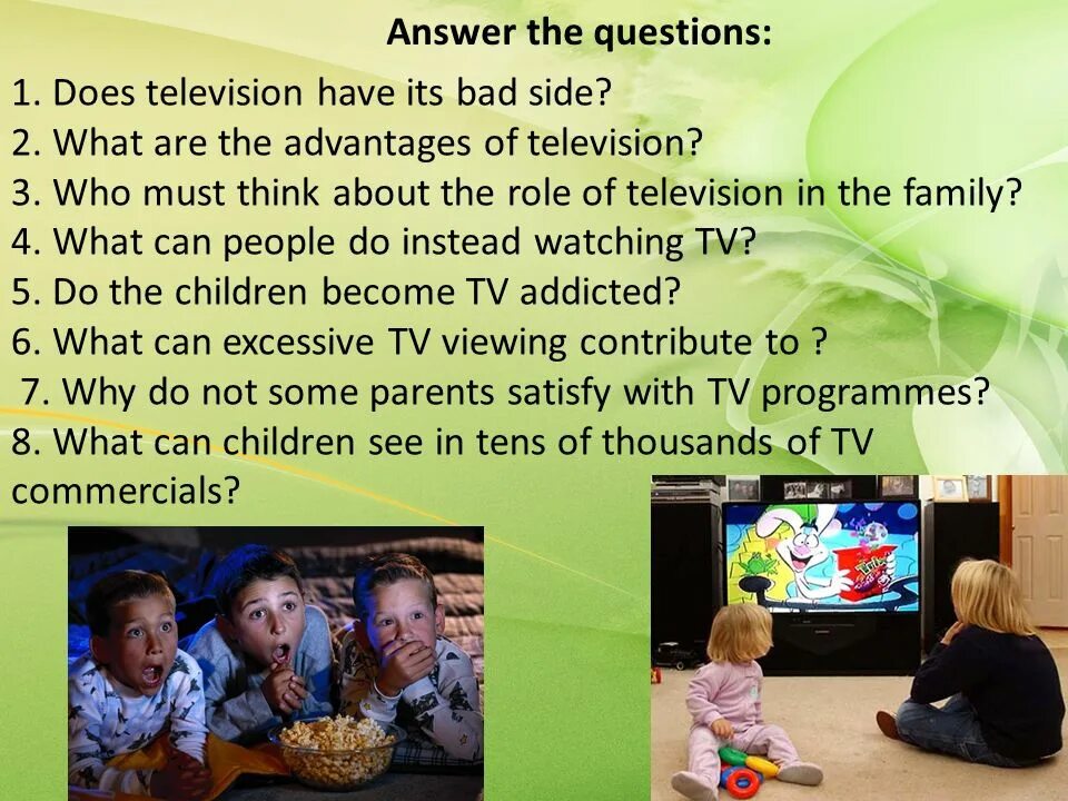 English programmes. TV programmes на английском. Television презентация. Types of TV. The role of TV in our Life.