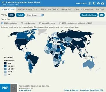 Interactive world map