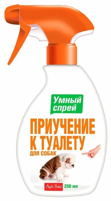От мошек для собак. Умный спрей приучение к туалету 200 мл. спрей от мошек для собак.