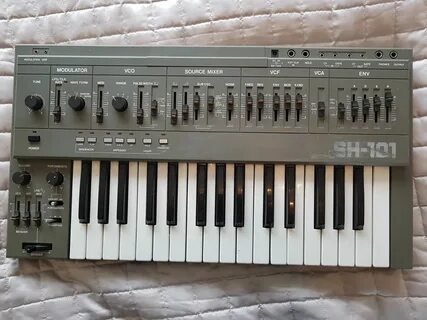 MATRIXSYNTH: Roland SH-101 Analogue Keyboard Vintage Synthesiser.