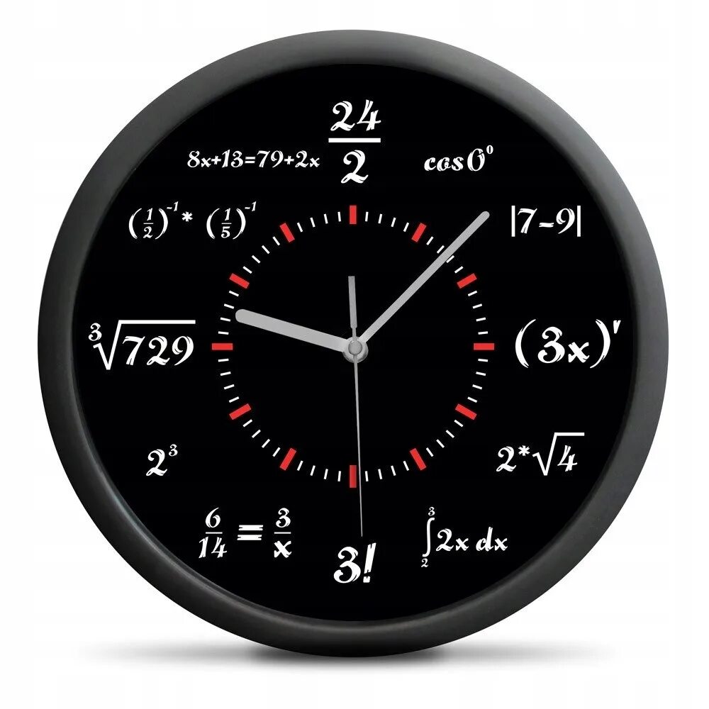 Часы учителю физики. Часы. Математические часы настенные. Часы для математиков. Часы с математическим циферблатом.
