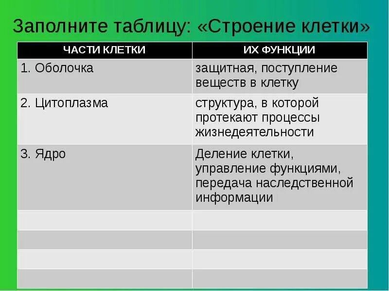 Составная часть клетки функции. Строение клетки 5 класс биология таблица строение. Таблица строение клетки часть клетки строение и функции. Биология заполните таблицу строение клетки. Аблицу " строение клетки".