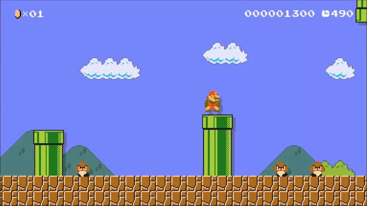 Марио уровень 1-1. Super Mario Bros Level 1-1. Super Mario Bros 3 Level 1-1. Super Mario Bros 1-1 Level Марио. Super mario уровень