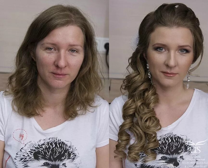 Укладка после. Прически до и после. До после макияж прическа. Преображение с помощью стрижки. Вечерние прически до и после.