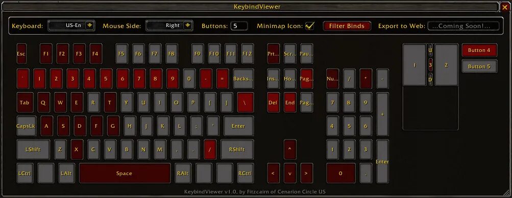 Keybinding 1.19 4