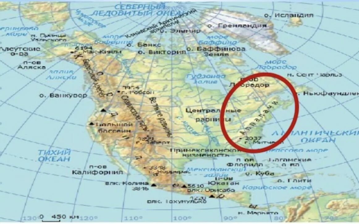 Где находится Аппалачи на контурной карте 5 класс. Горы Аппалачи на карте Северной Америки. Горы Аппалачи на карте полушарий. Как называется полуостров северной америки