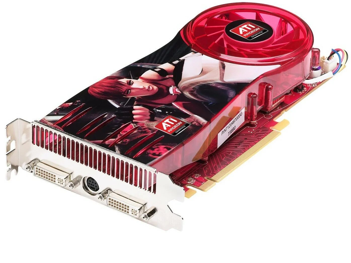 Видеокарта ATI Radeon 3870.