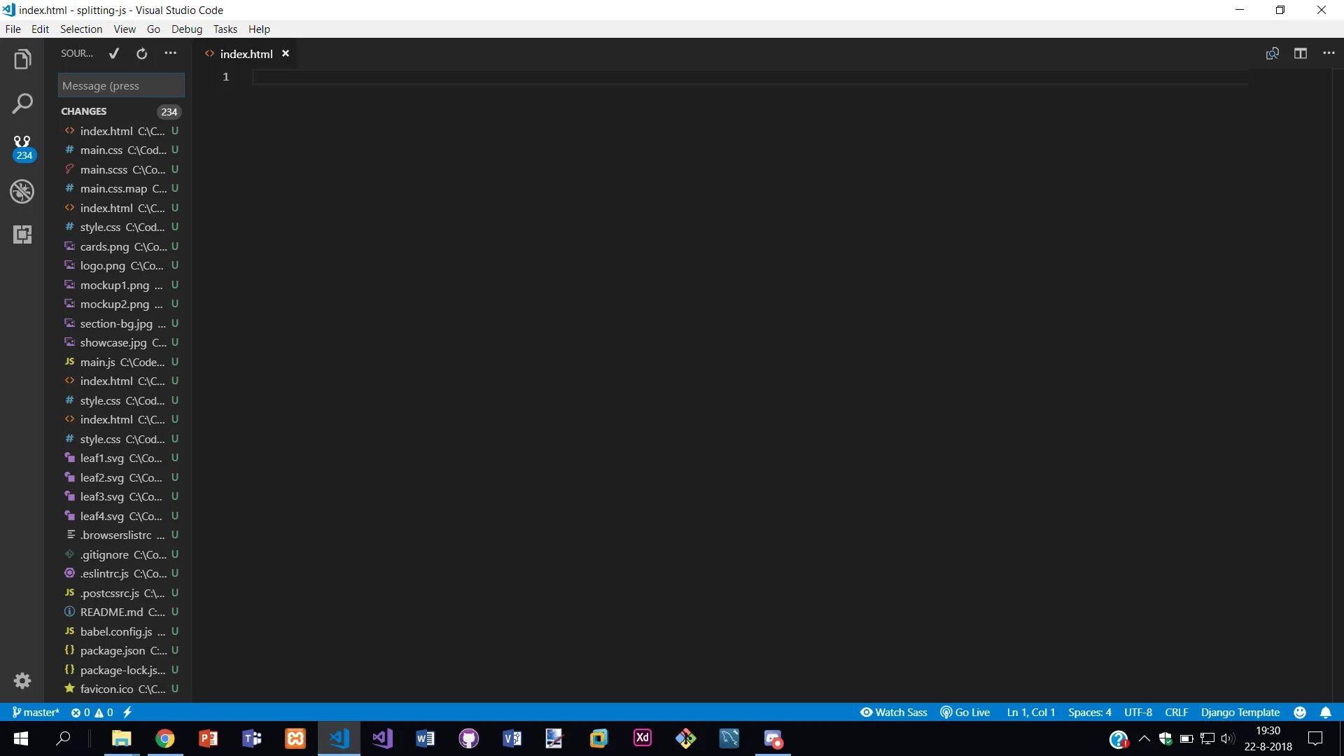 Untracked working tree file