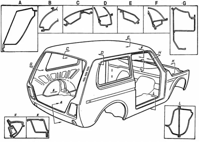 Кузовные детали нива купить. Кузов Нивы 21213 чертеж. Схема кузова Нива 2121. Кузовные детали Нива 21213 чертеж. Кузов ВАЗ Нива 21213 21213 Нива.