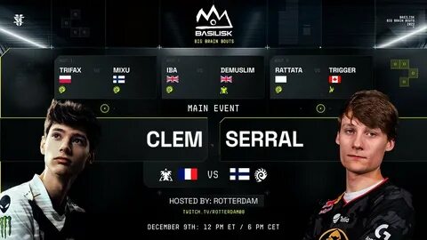 StarCraft 2 2023 showmatch: Clem (Terran) and Serral (Zerg)