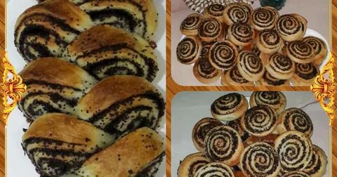 Маковый рулет с дрожжевым тестом