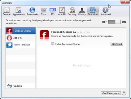 Enable extension