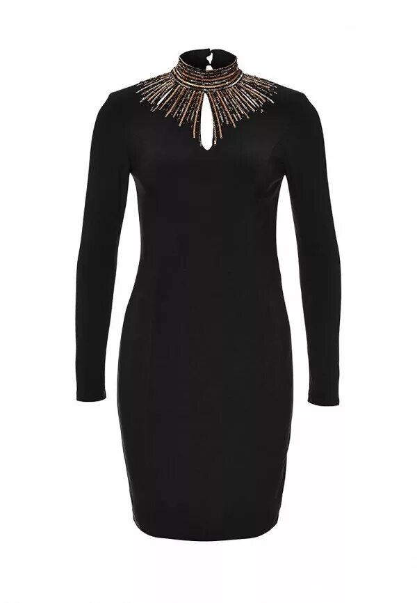 Бонприкс черное платье с воротником. Втачка воротника. Платье с воротником стойкой. Платье с воротом стойкой. Воротник стоечка на платье.