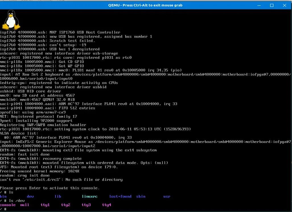 QEMU simple Boot. QEMU Linux. QEMU Arm Driver. U8g_Dev_root.Dev_FN.