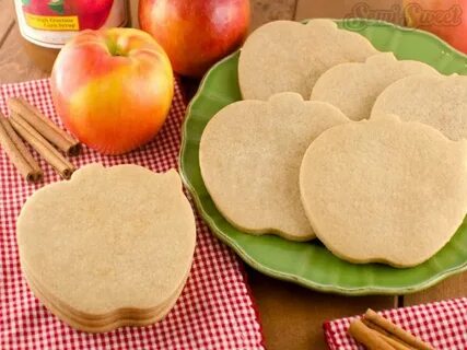 Печенье с яблоками и корицей в духовке
