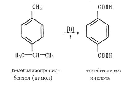 Бензол горит