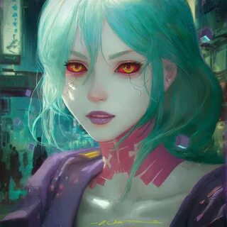 Rebecca киберпанк