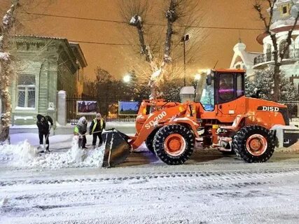 Снегоуборочная машина в москве