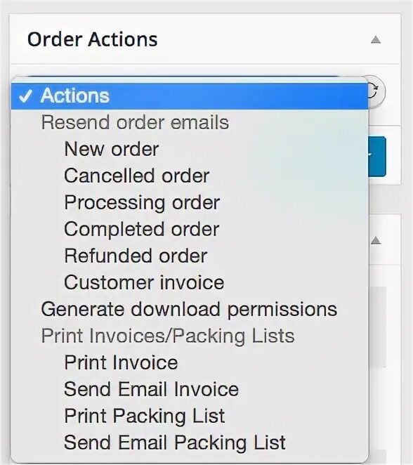 Edit order. Pdf Invoices and Packing Slips for WOOCOMMERCE.