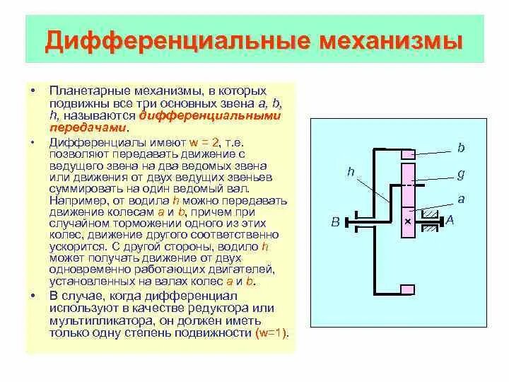 В другой механизм имеет